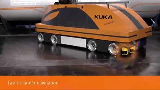 ربات صنعتی موبایل KUKA KMR QUANTEC ربات AGV